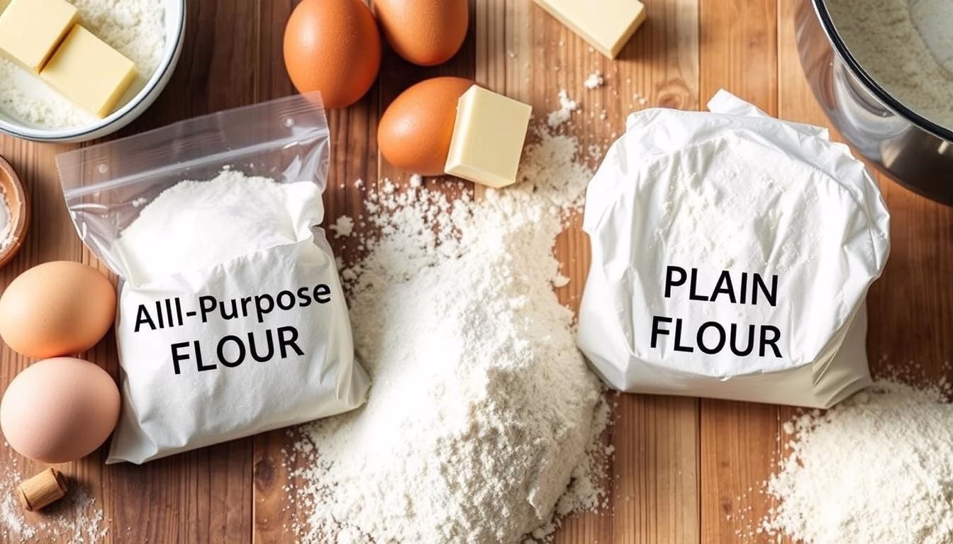 all purpose flour is the same as plain flour