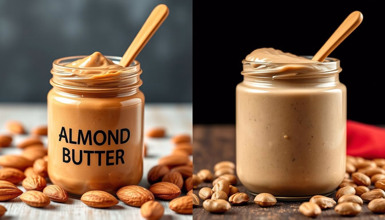 almond butter vs peanut butter