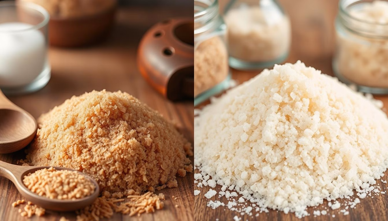 brown sugar vs raw sugar