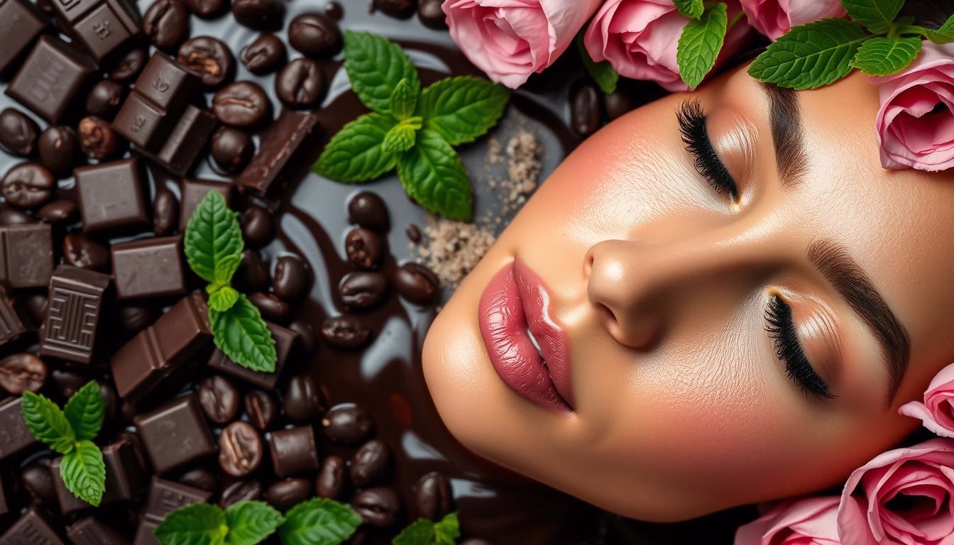 chocolate and skin health