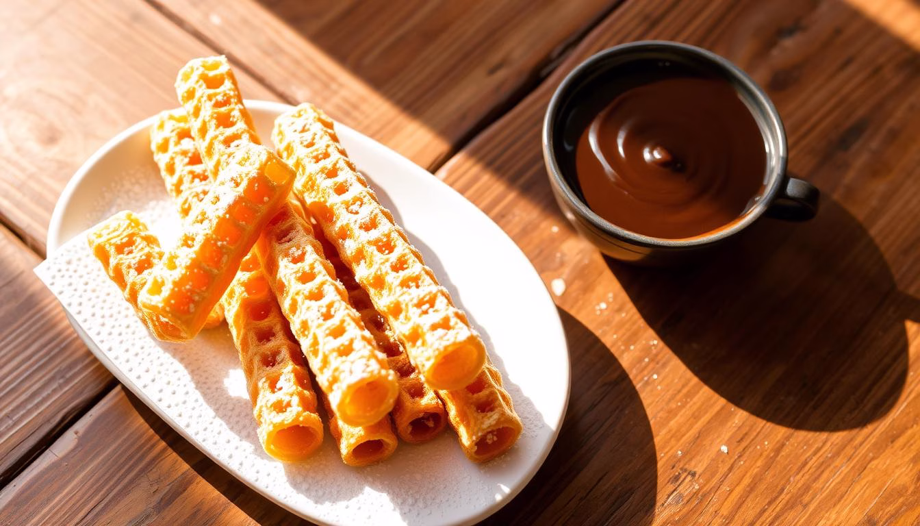 churros y chocolate