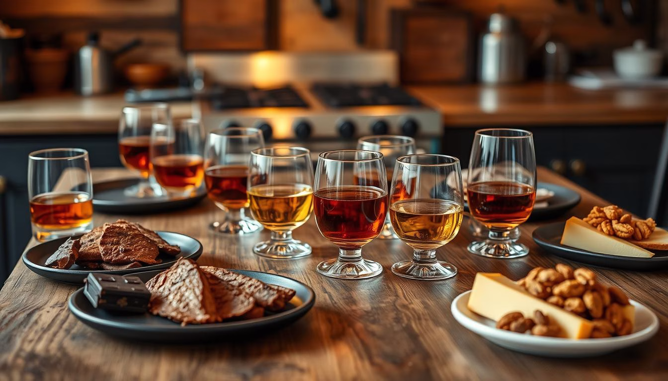 food pairings with whiskey