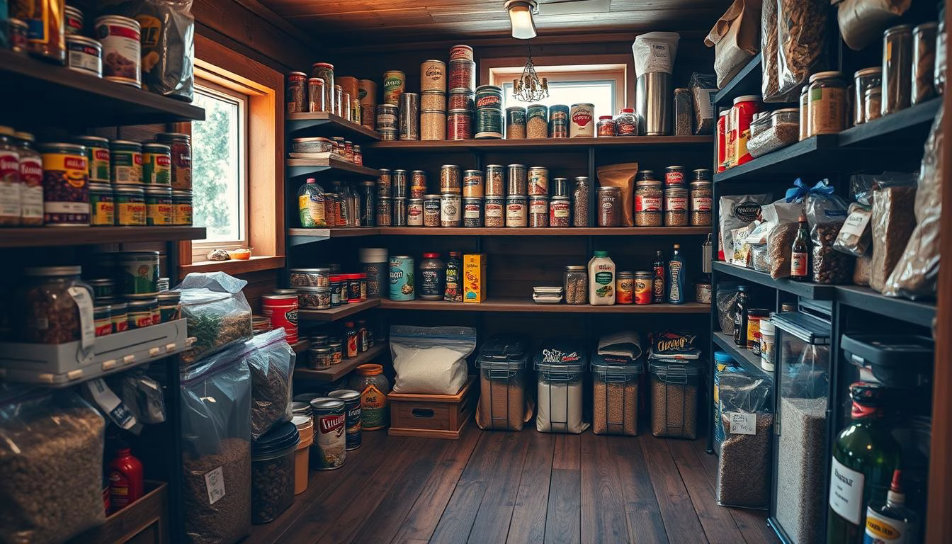 food storage for preppers