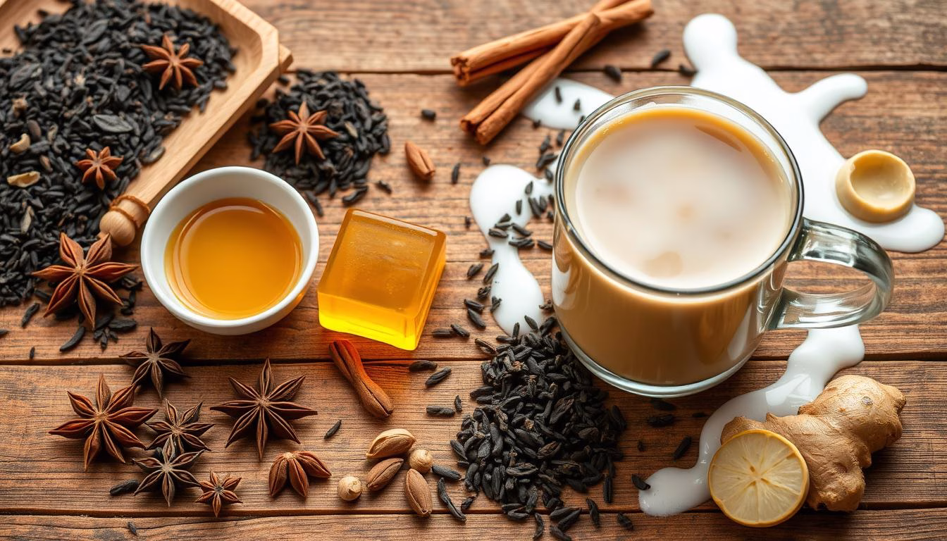 homemade tea ingredients