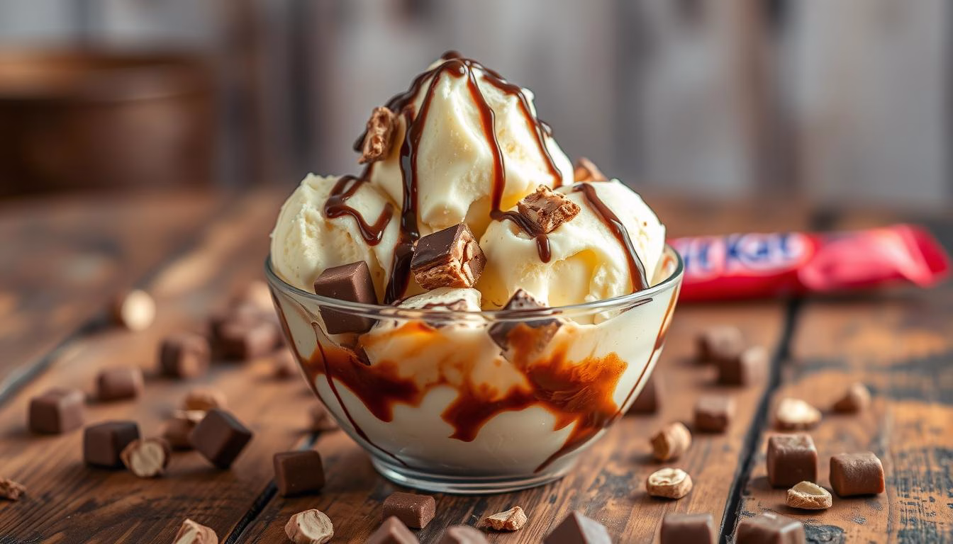 kit kat ice cream recipe