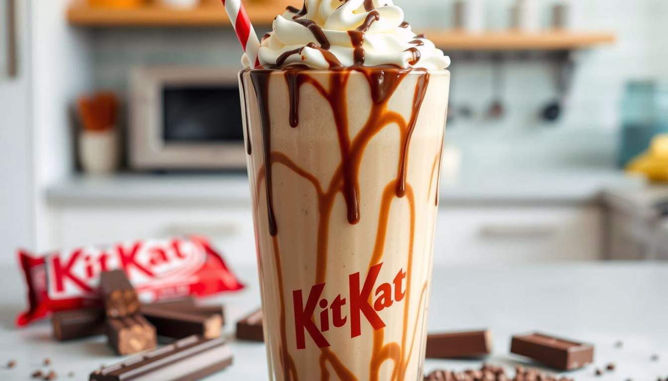 kit kat shake recipe