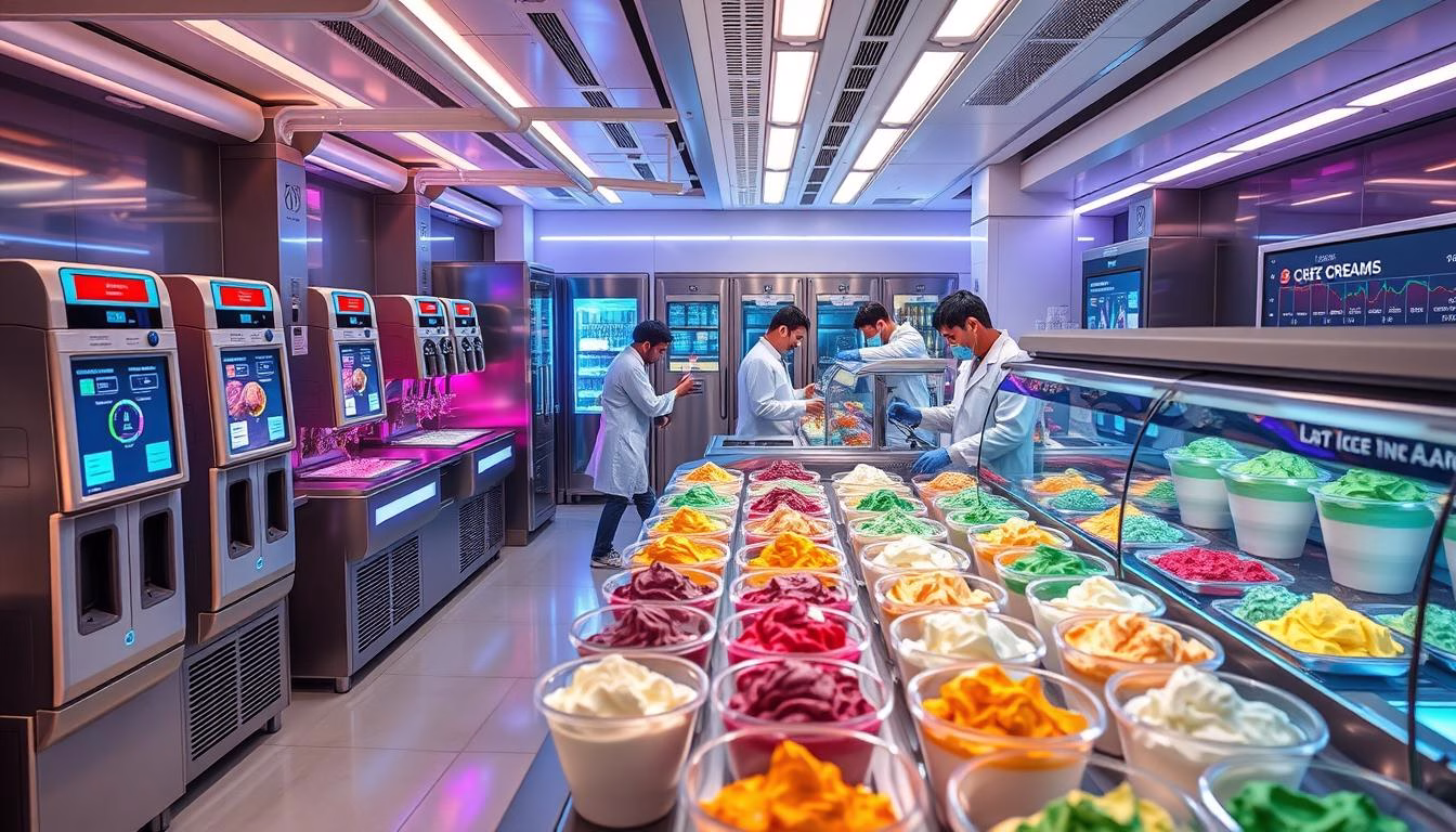 modern ice cream technology