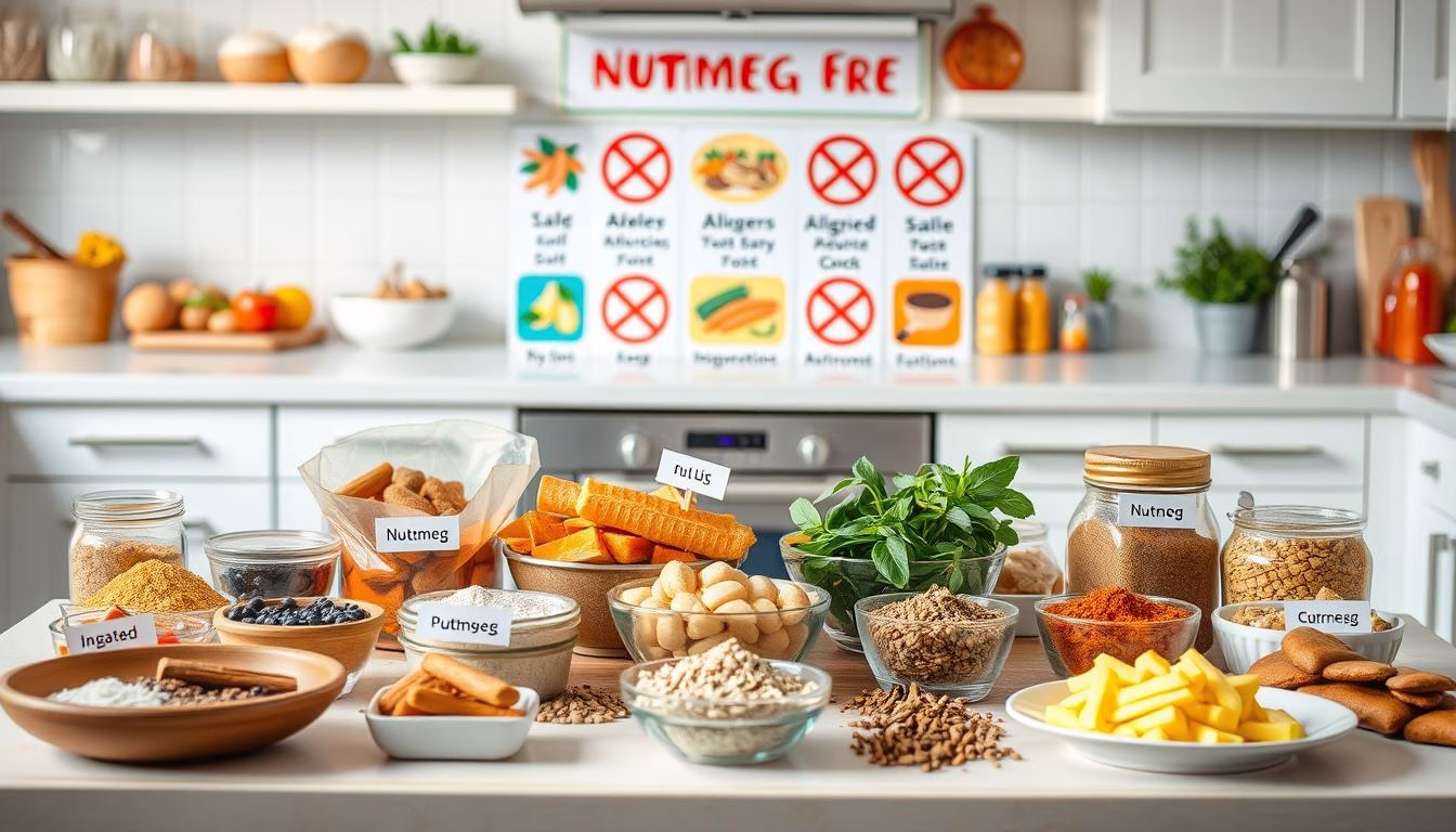nutmeg allergy