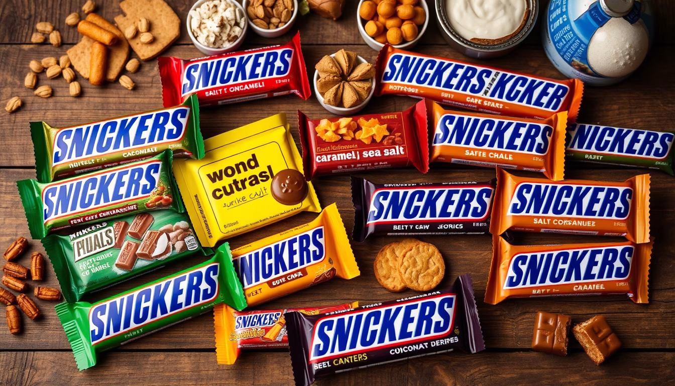 snickers regional variations