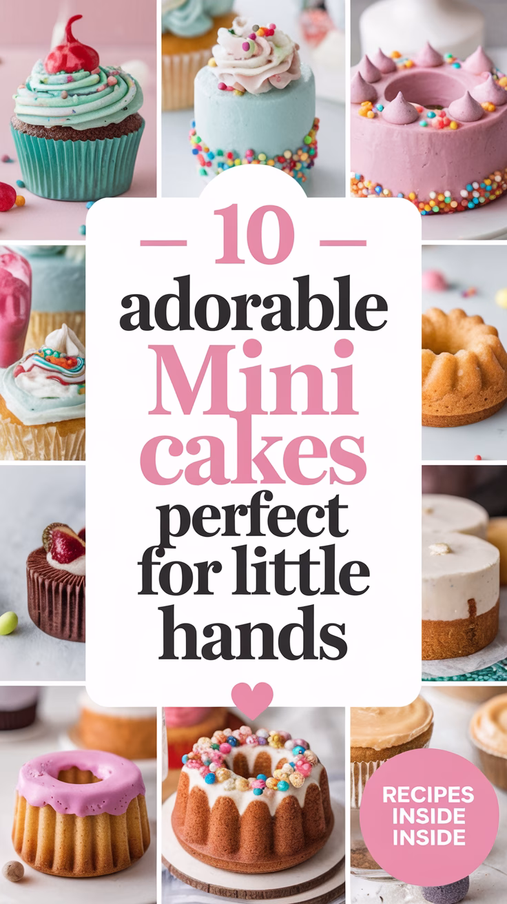 10 Adorable Mini Cakes Perfect for Little Hands