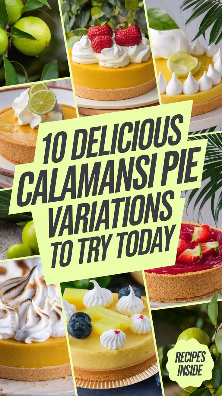 10 Delicious Calamansi Pie Variations to Try Today