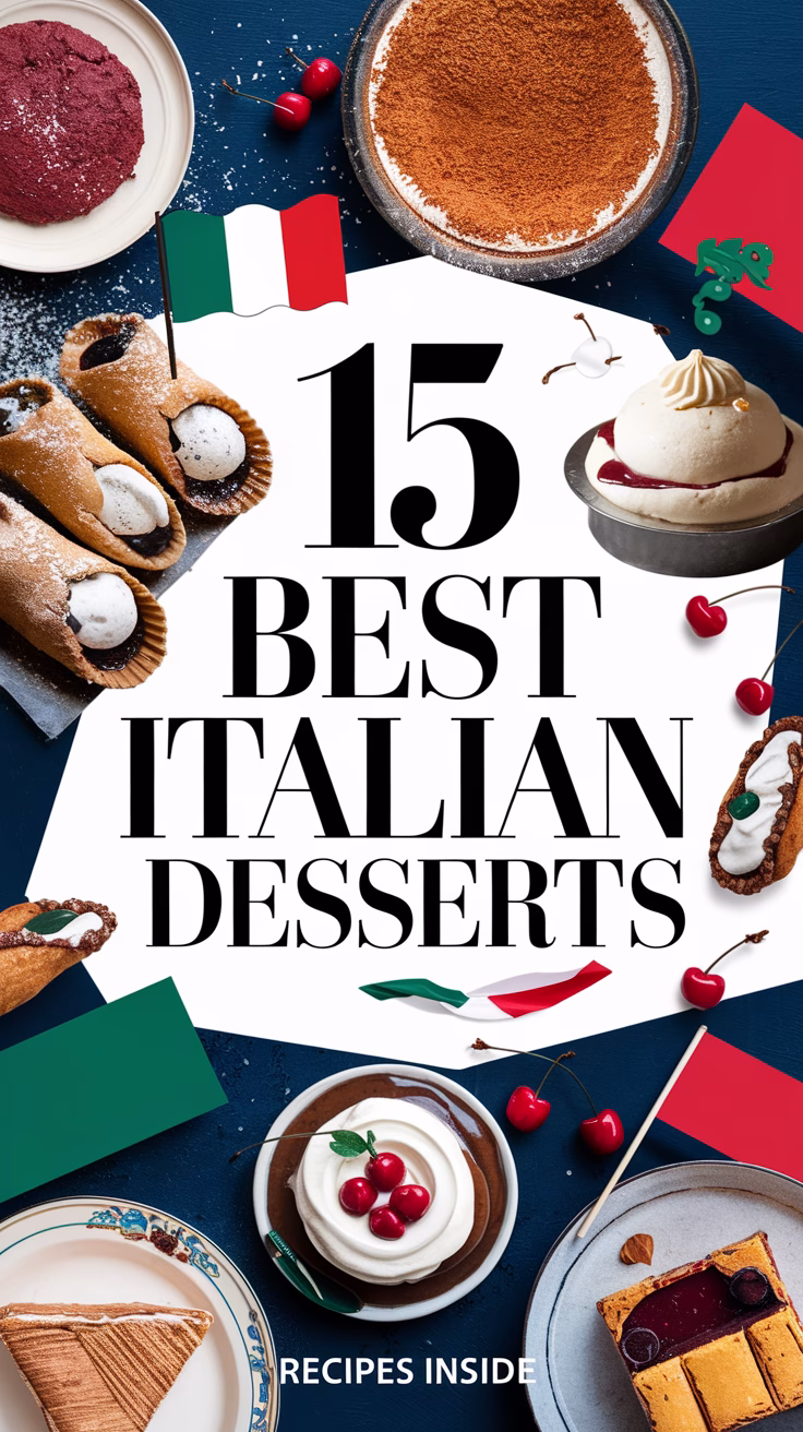 15 Best Italian Desserts