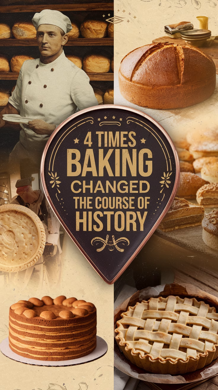 4 times baking changed the course of history