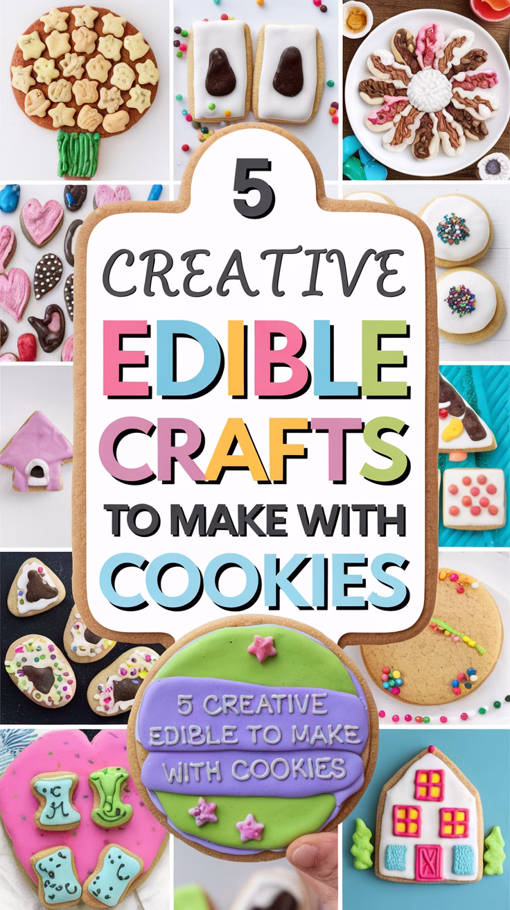5 Creative Edible Crafts to Make with Cookies