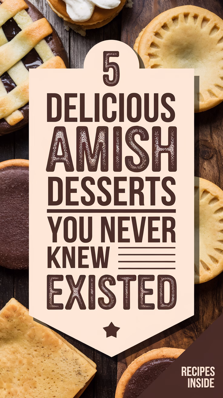5 Delicious Amish Desserts You Never Knew Existed