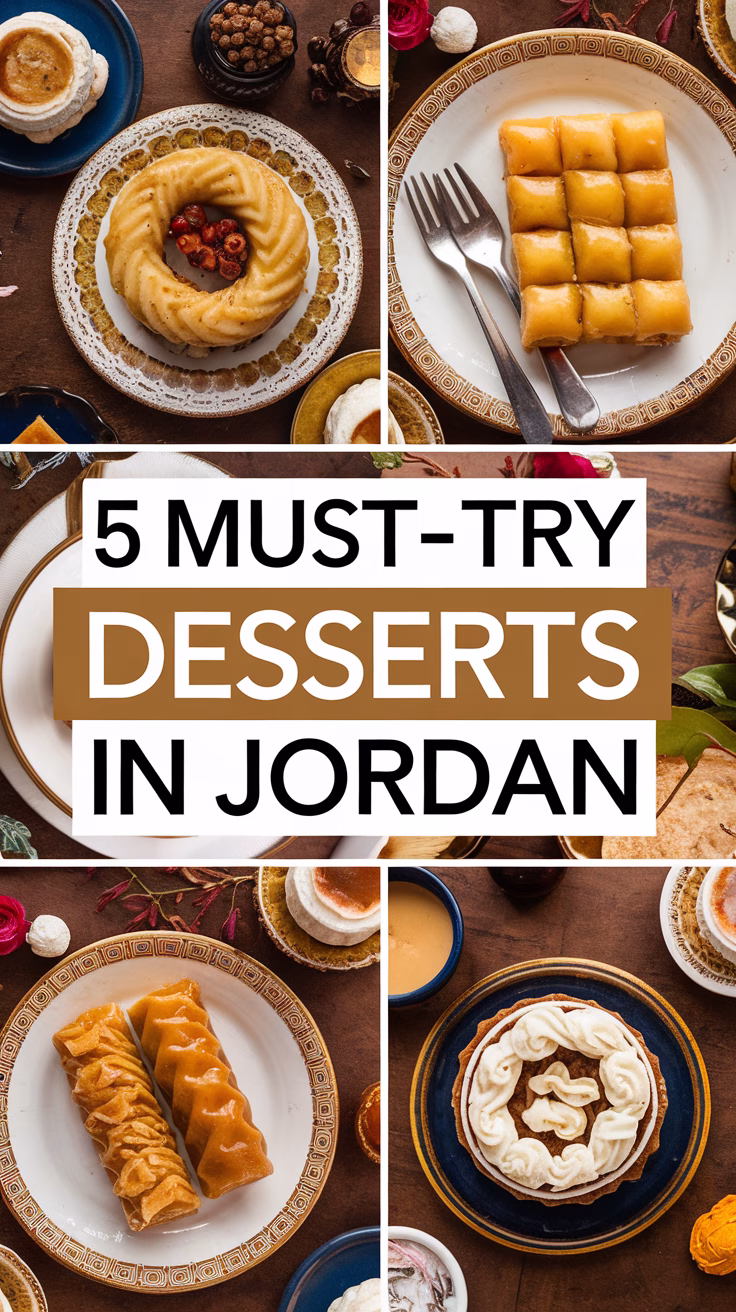 5 Must-Try Desserts in Jordan