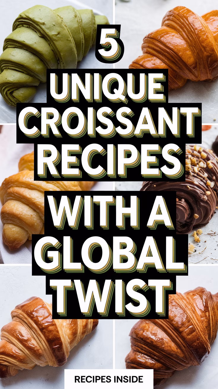 5 Unique Croissant Recipes with a Global Twist