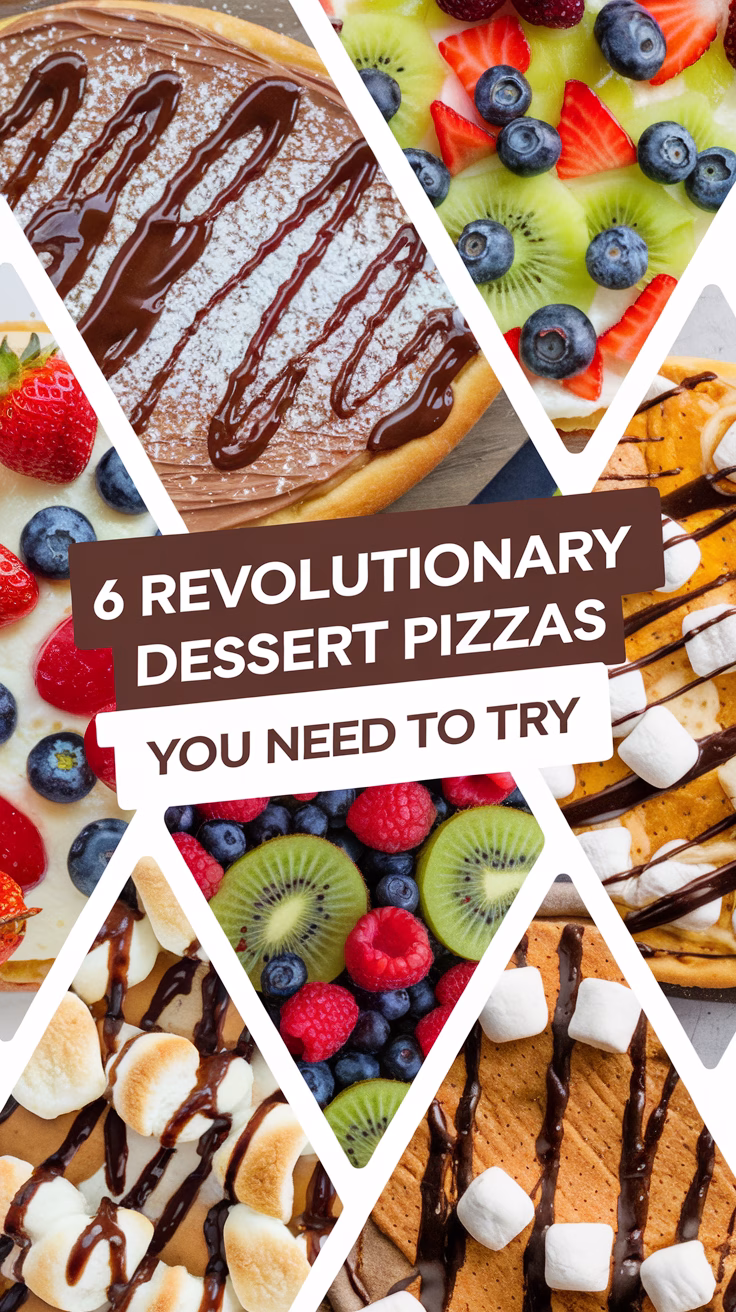 6 Revolutionary Dessert Pizzas You Need to Try