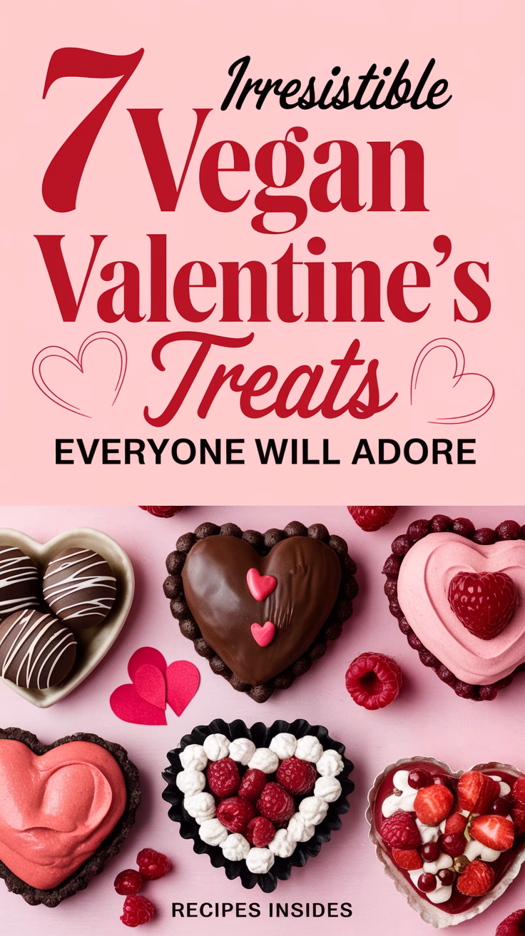 7 Irresistible Vegan Valentine’s Treats Everyone Will Adore
