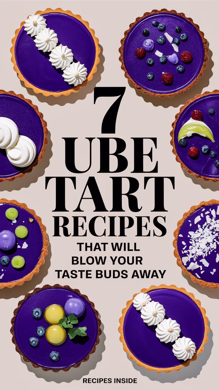7 Ube Tart Recipes That Will Blow Your Taste Buds Away