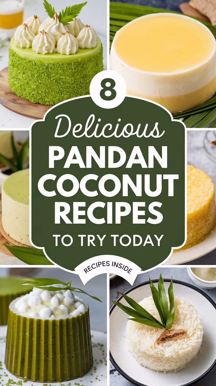 8 Delicious Pandan Coconut Recipes to Try Today