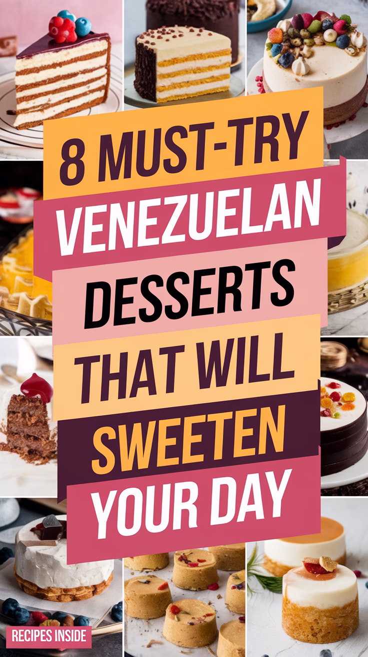 8 Must-Try Venezuelan Desserts That Will Sweeten Your Day