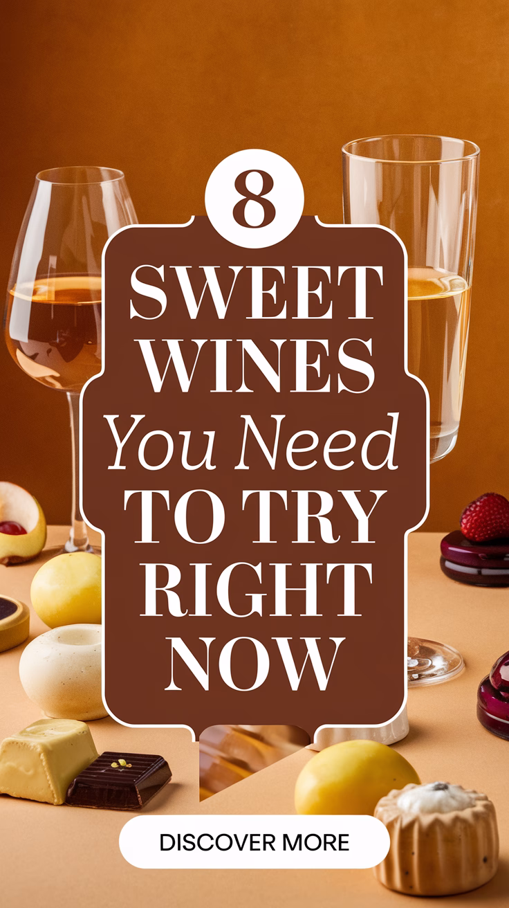 8 Sweet Wines You Need to Try Right Now