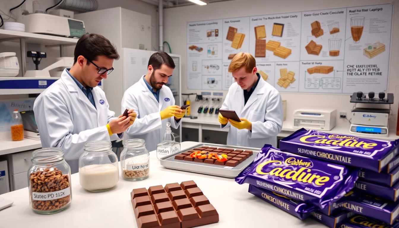 Cadbury testing methods
