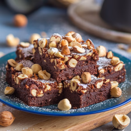 Hazelnut Brownies