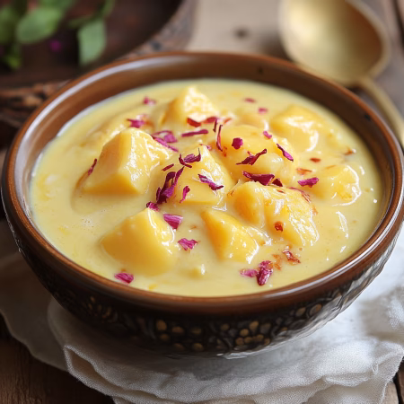 Mango Rasmalai