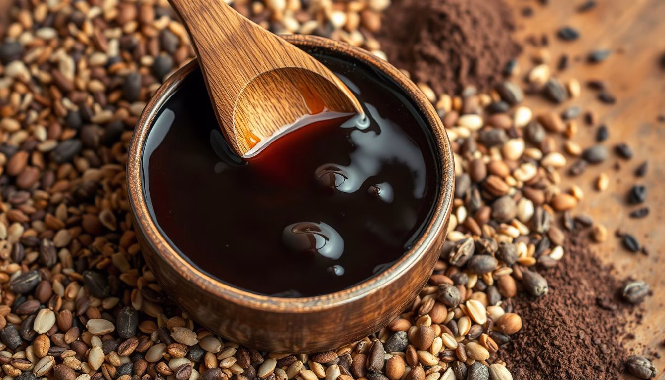 Molasses mineral-rich sweetener