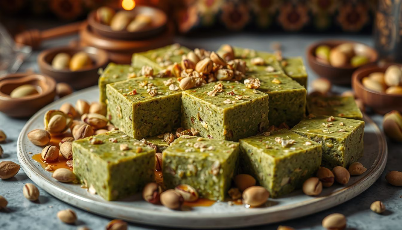 Pistachio Halva Recipe