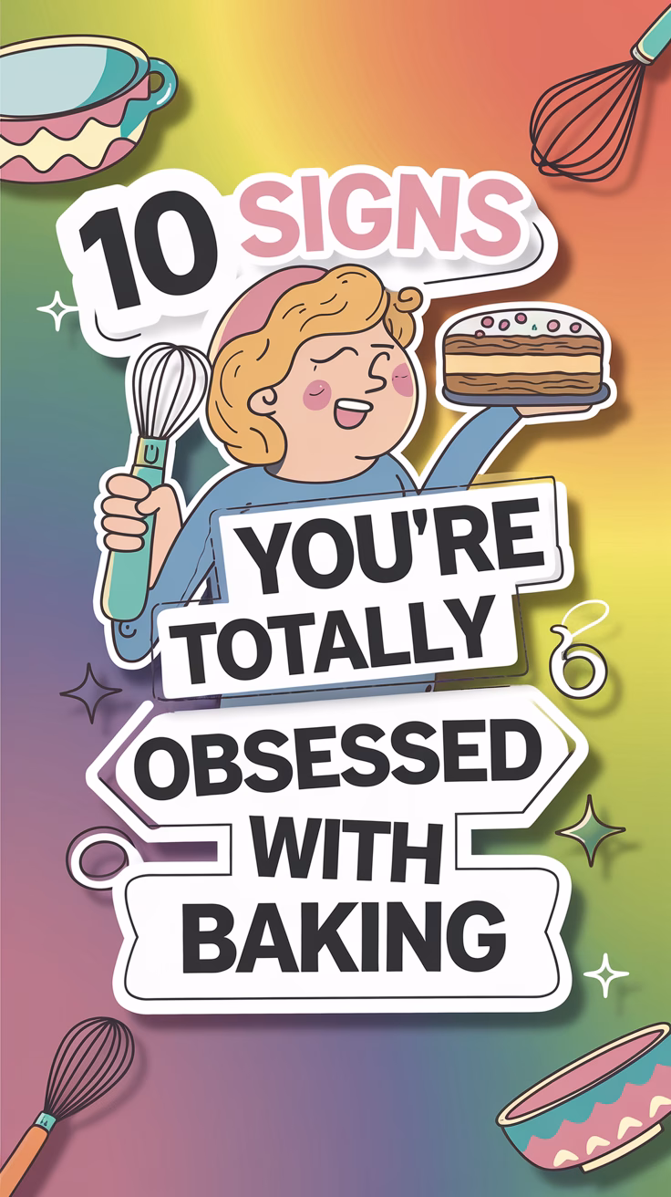 Signs You're Totally Obsessed with Baking