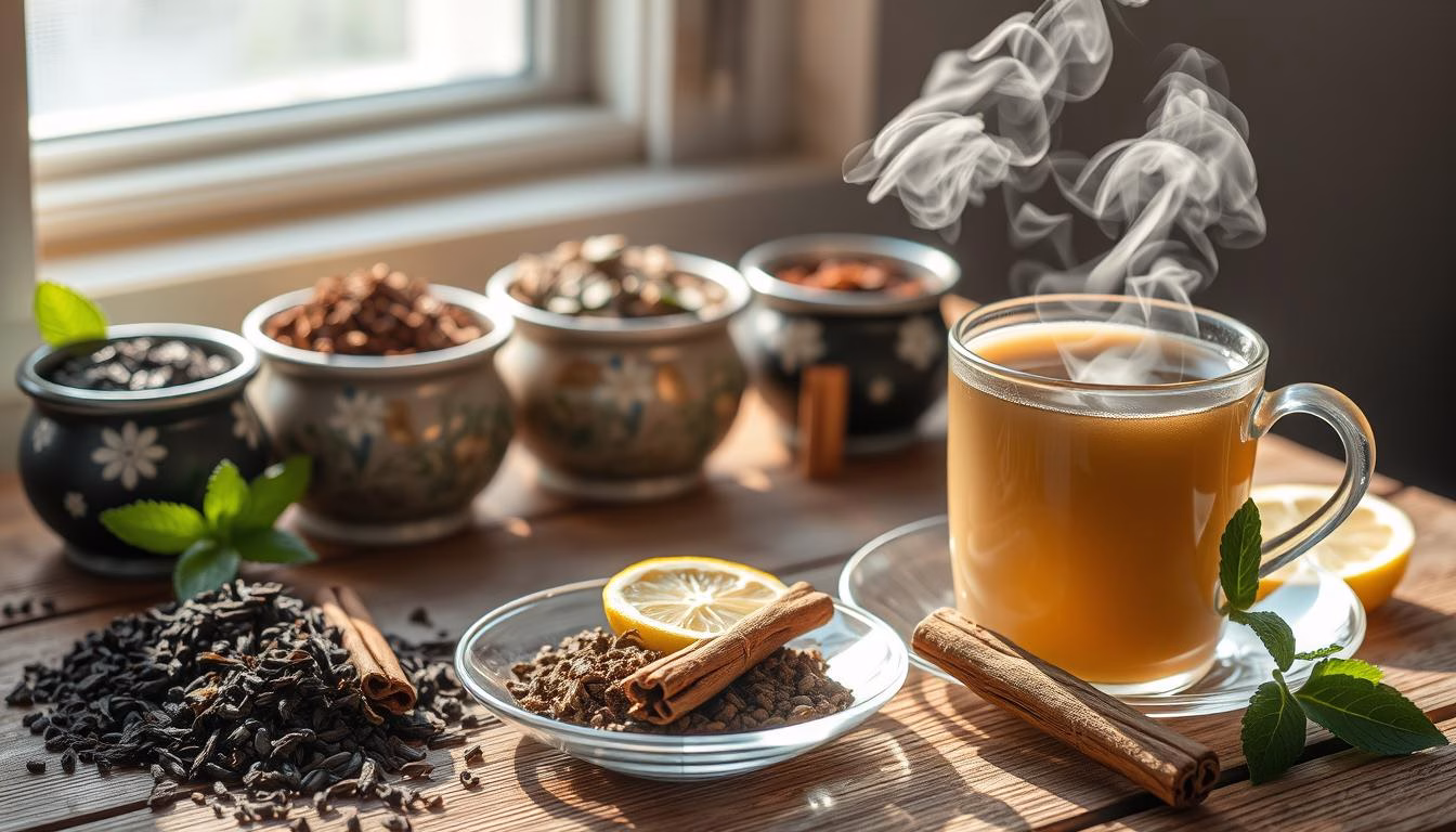 Tea and fasting additives