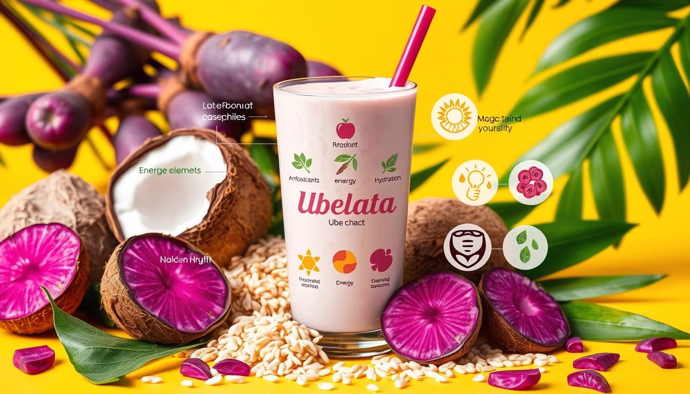 Ube horchata health benefits