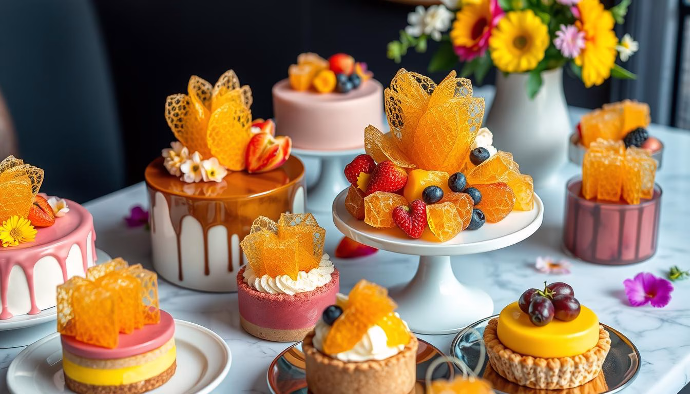 Why Honeycomb Garnishes Are Changing Desserts in 2025
