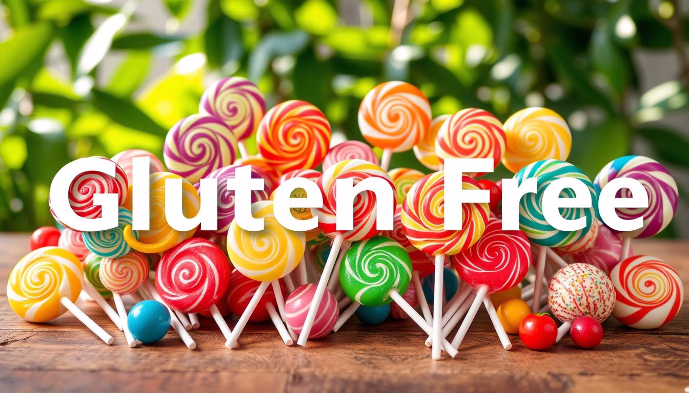 are dum dums gluten free
