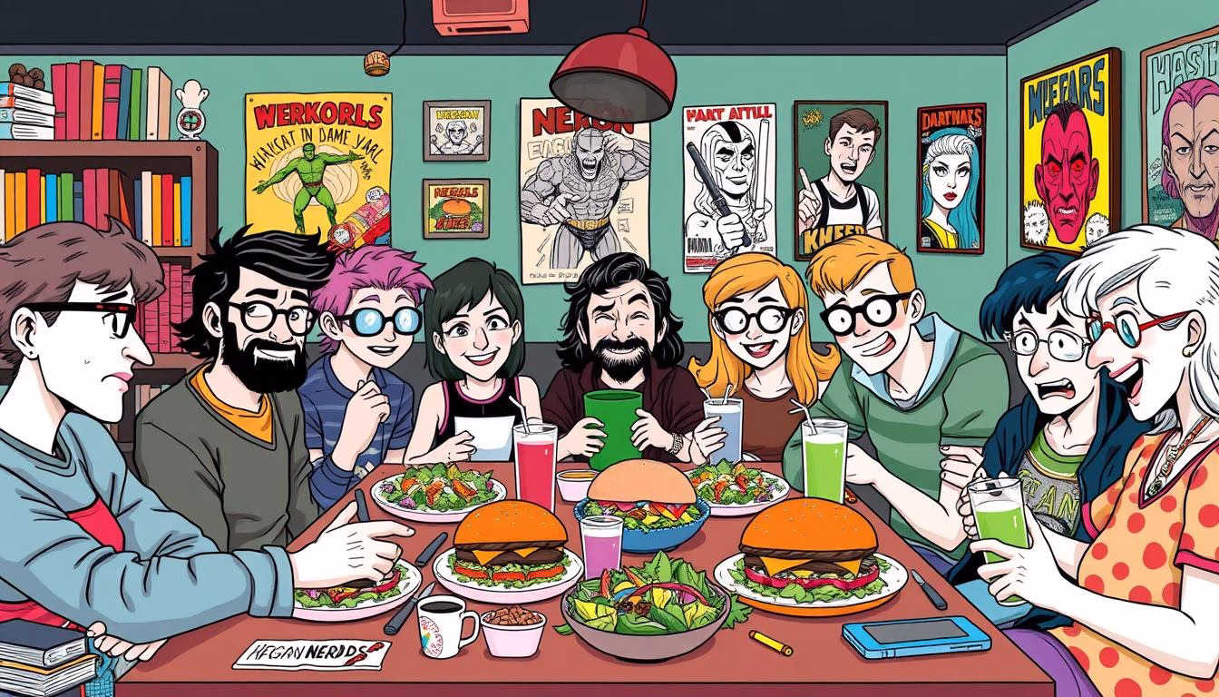 are nerds vegan