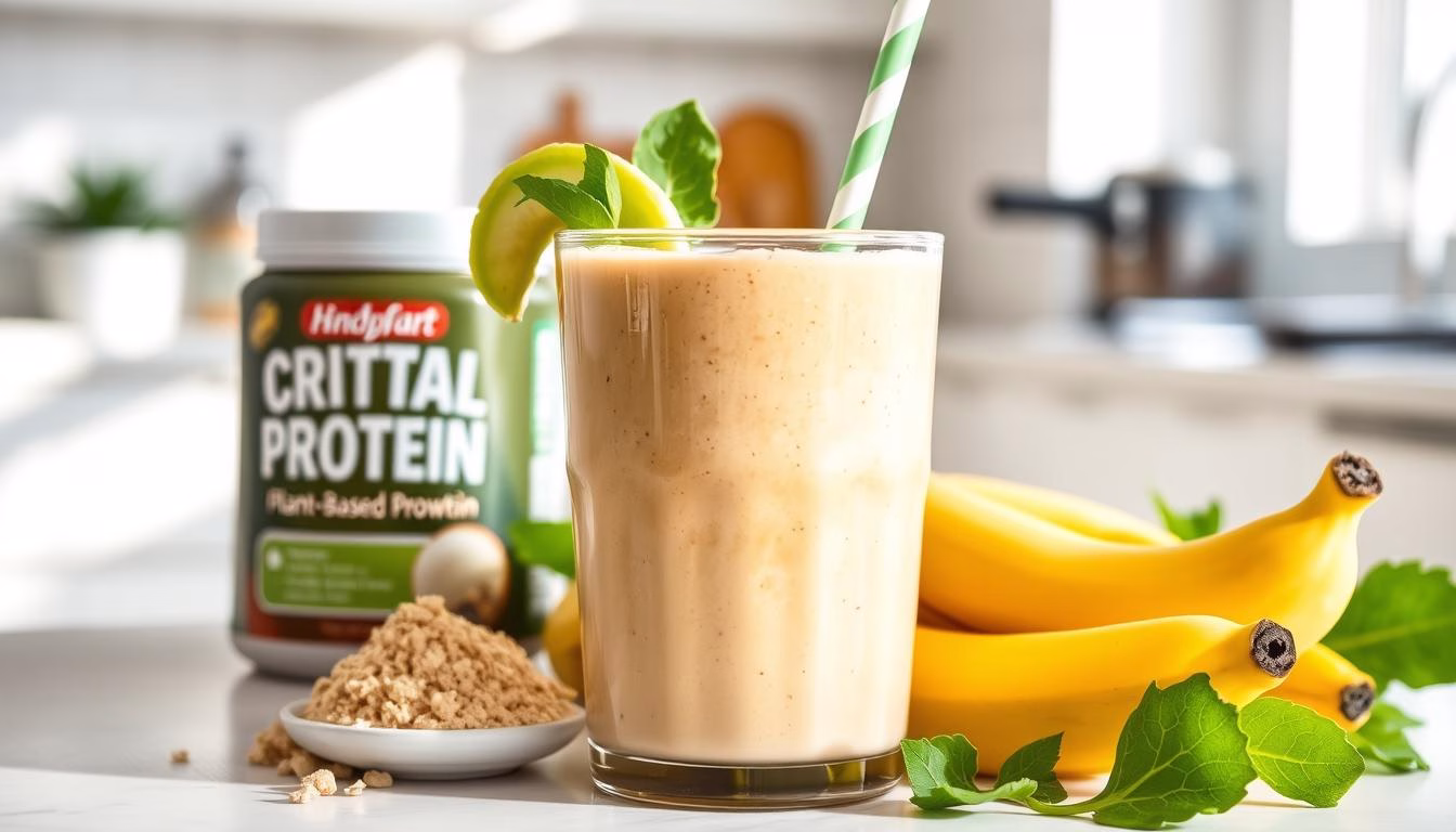banana protein smoothie