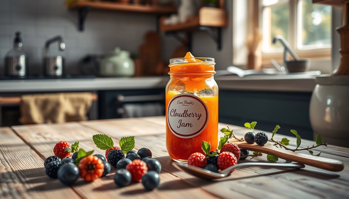 cloudberry jam recipe