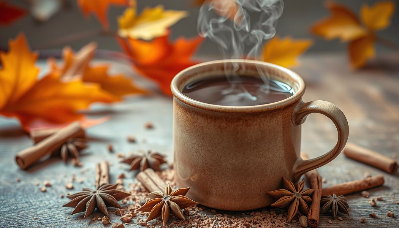 cocoa tea with spices