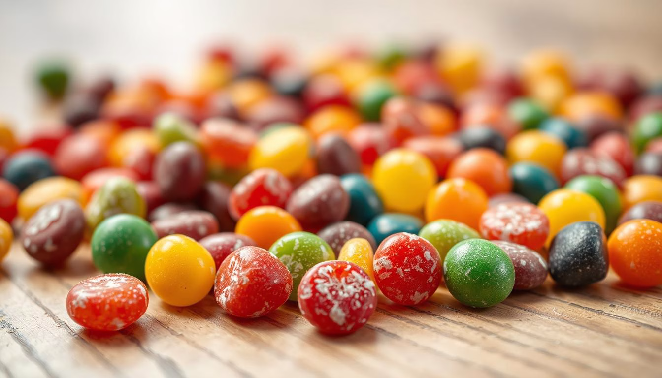 freeze dried skittles