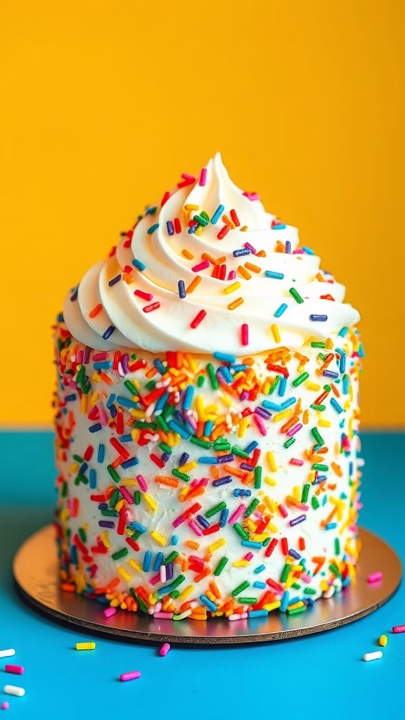funfetti celebration cake 2