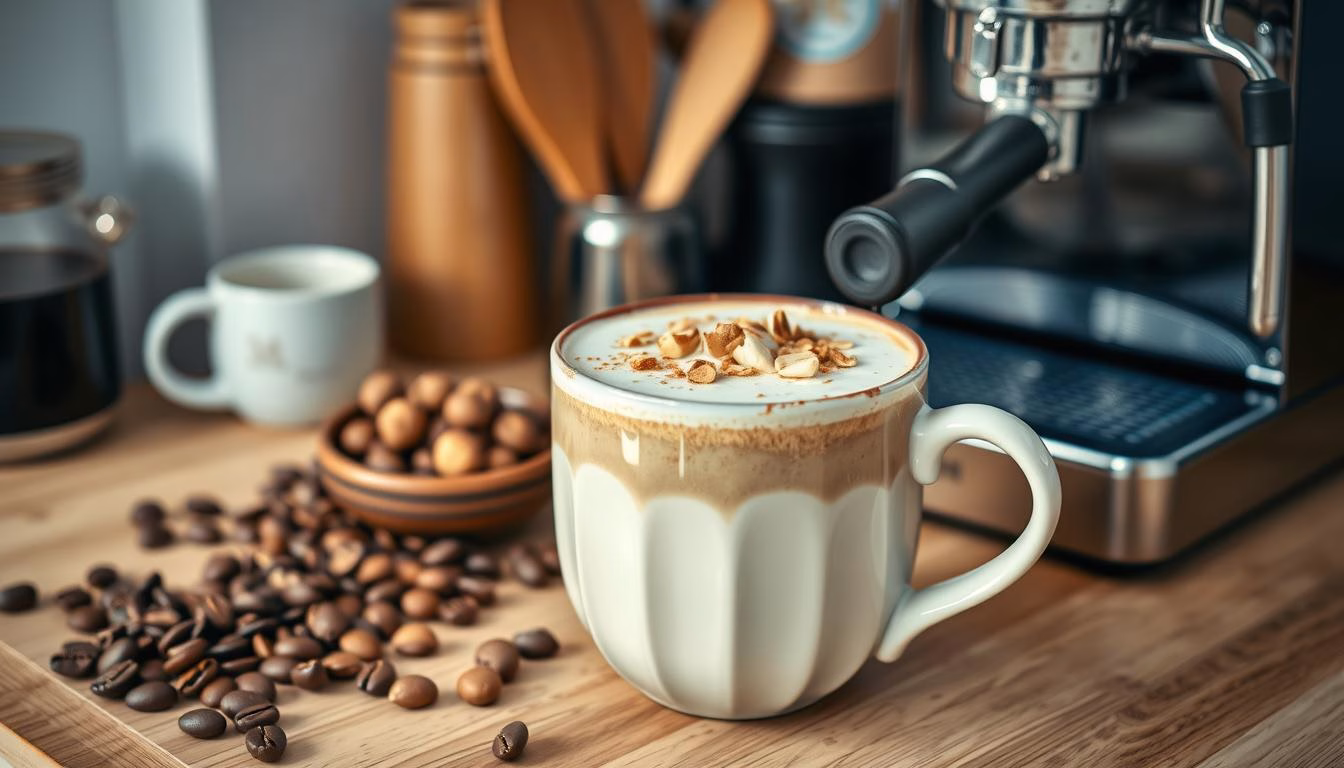 hazelnut latte recipe