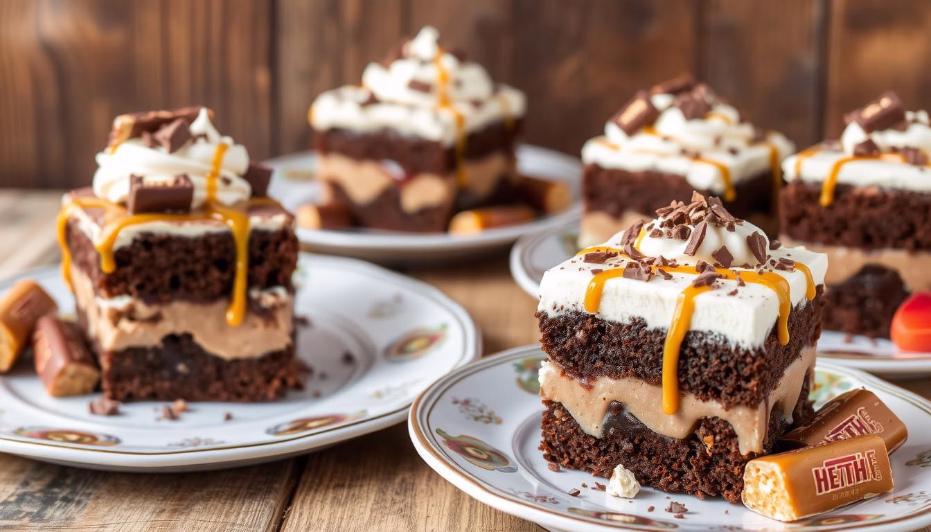 heath bar poke cake variations