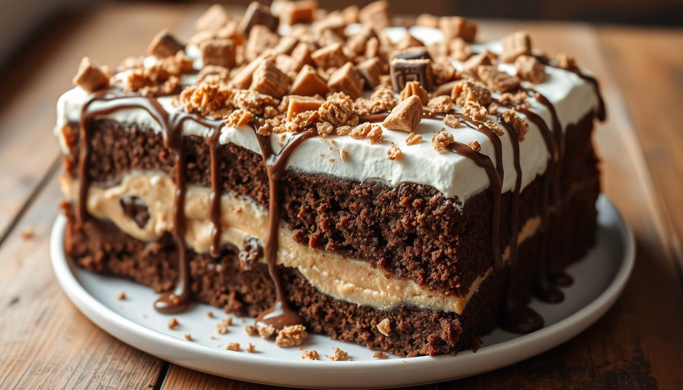 heath bar poke cake