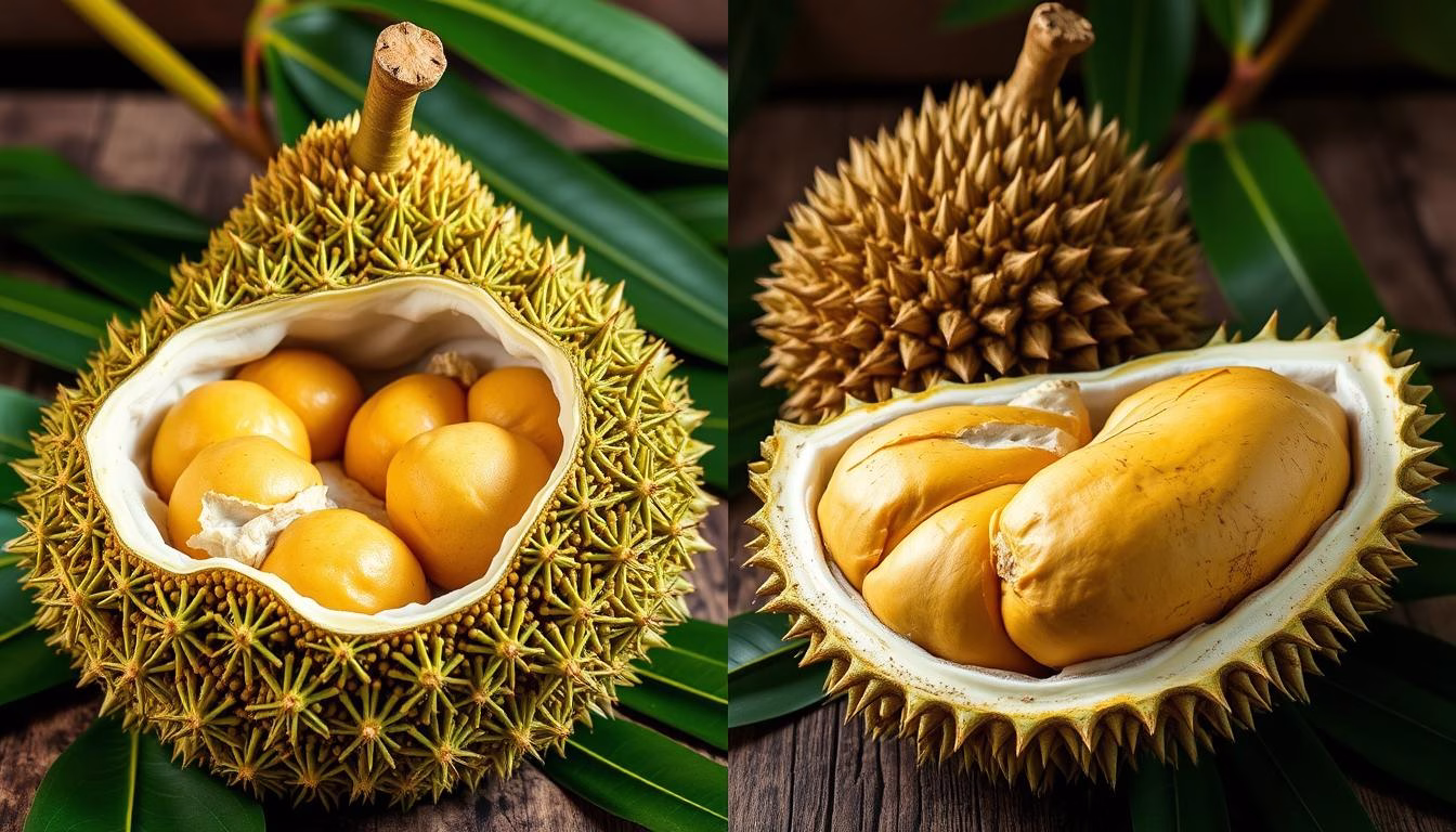 jackfruit vs durian