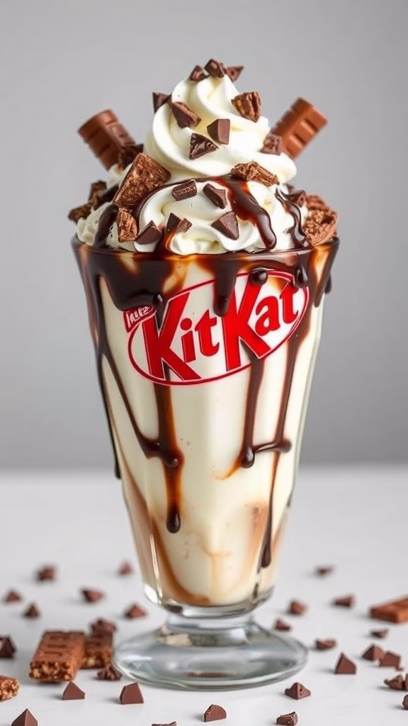 kit kat ice cream sundae 1