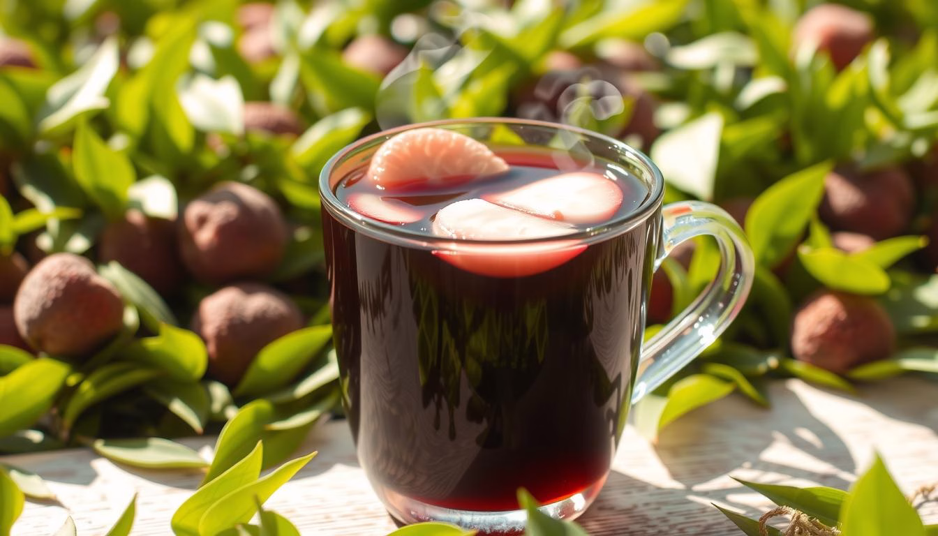 lychee black tea