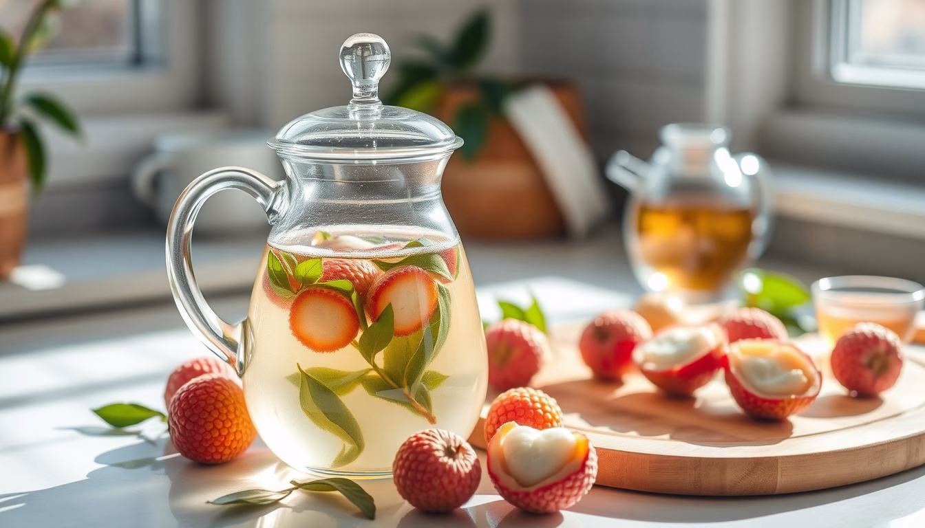 lychee tea recipe